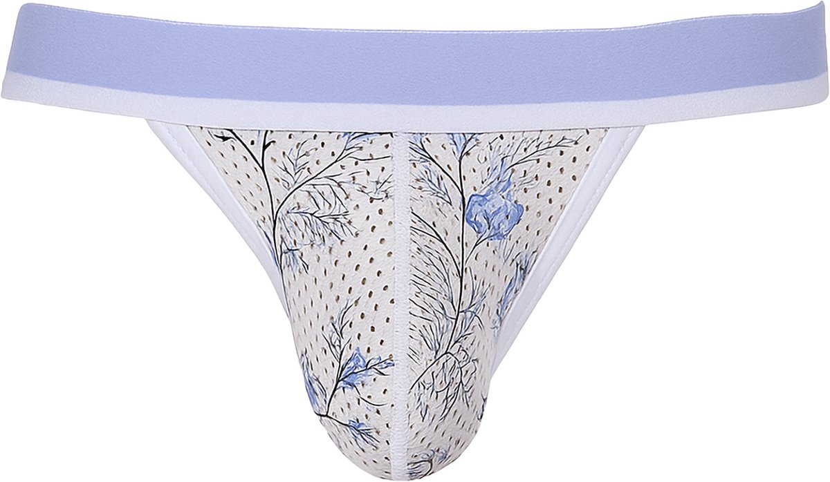 CODE 22 Sport Mesh Bay Jockstrap Powder Blue - MAAT XXL - Heren Ondergoed - Jockstrap voor Man - Mannen Jock