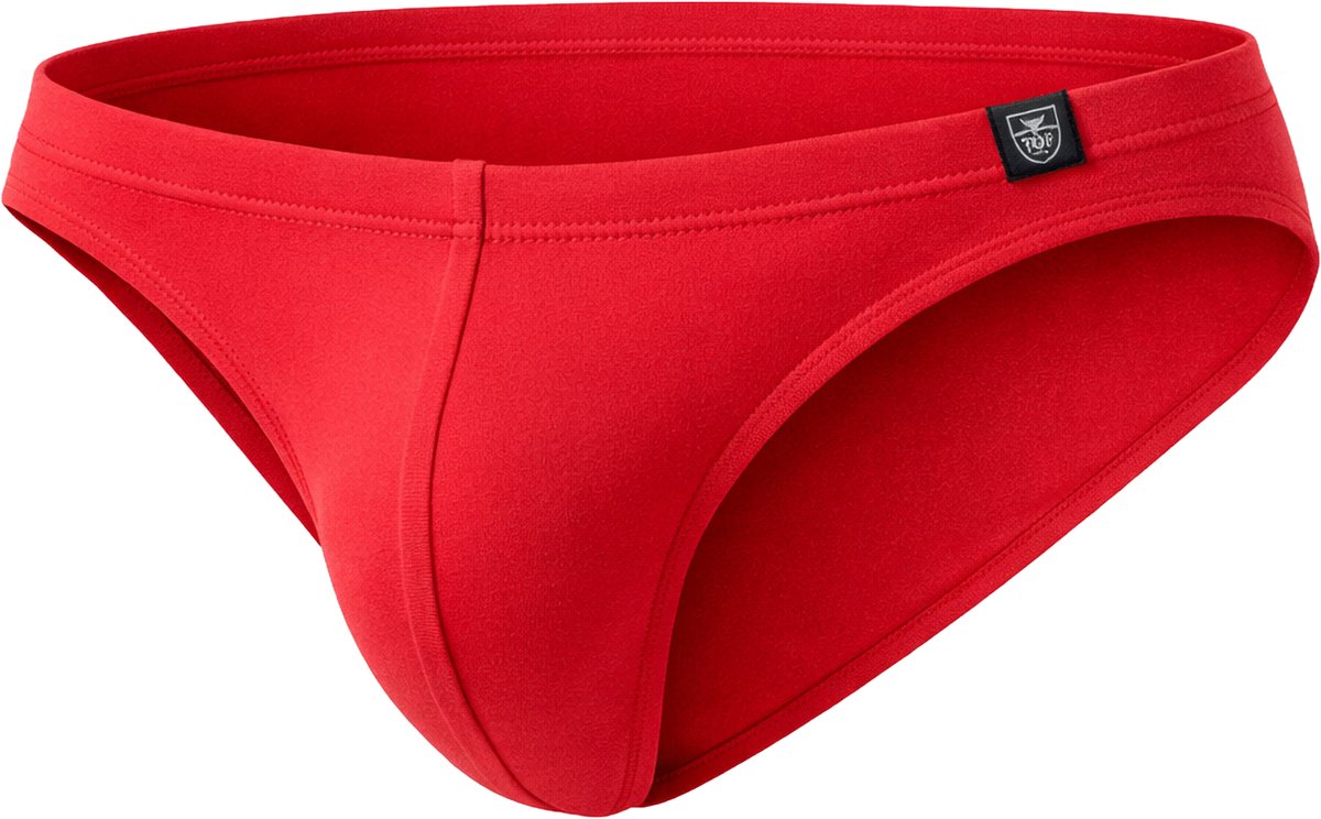 TOF Paris French Bikini Brief Red - MAAT XL - Heren Ondergoed - Slip voor Man - Mannen Brief