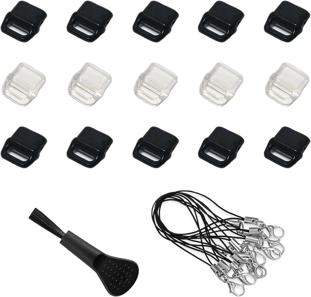USB C Stofbescherming met Gat, 15 Stuks Mobiele Telefoon Stoppers, USB C Poort Deksel, Anti-Stof Plug voor iPhone en Andere Apparaten met Oplaadbox Bescherming