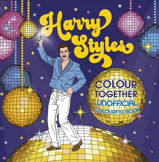 Harry Styles Colouring Book - cover