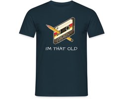 Cassette I'm That Old | 80s 90s Retro Nostalgie T-Shirt Heren