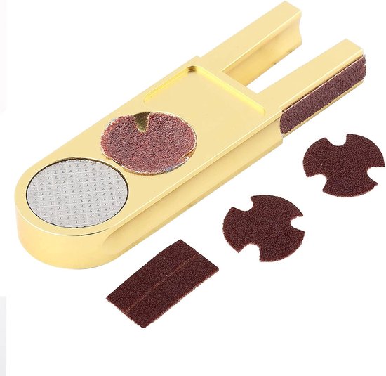 Dailygoods - Billiard Cue Tip Trimmer - Multifunctionele Tool - Staal - Cue Tip Shaper - Geschikt voor Billiard, Snooker en Pool - Compact en Duurzaam van Dailygoods — afbeelding 4