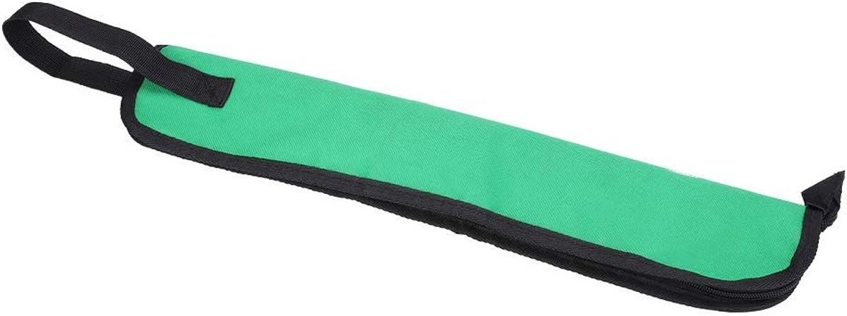 Drumstick Tas voor Drumstokken, Opbergzak voor Drumaccessoires, Draagbare Drumstick Houder, Mallet Tas met Handvat (groen)