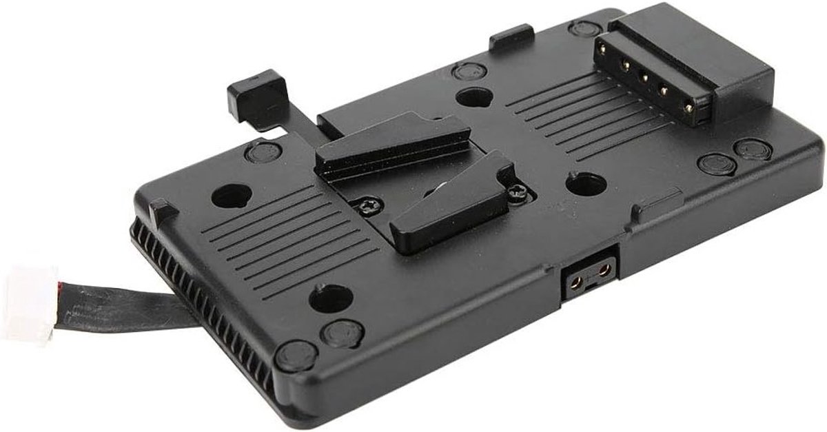 V-Mount V-Lock Batterij Bevestigingsplaat voor D-TAP Voedingssysteem voor Sony en BMD URSA Mini 4K 4.6K Camera's en Camcorders met Betrouwbare Energievoorziening
