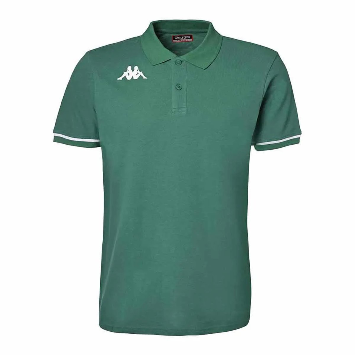 Kappa Barli Korte Mouw Poloshirt 12 Years Kinderen Groen