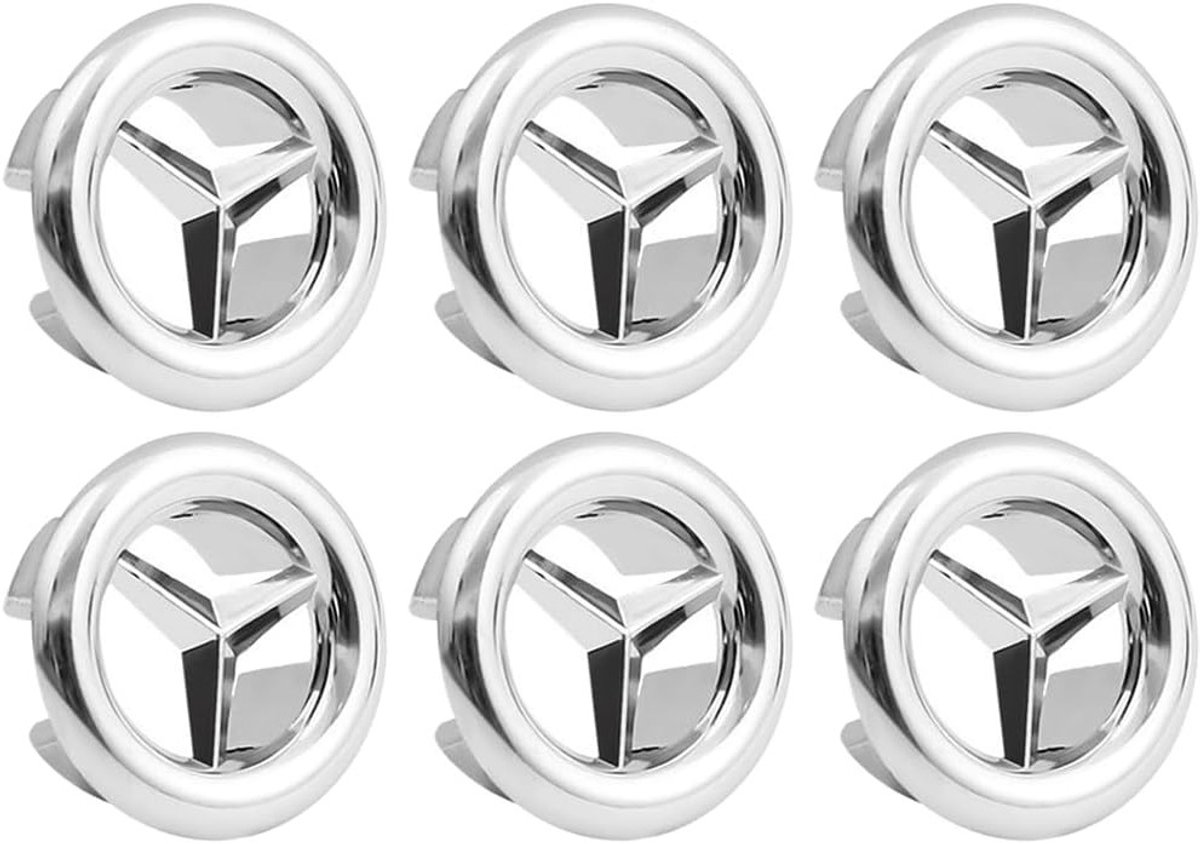 Set van 6 Plastic Overloopringen voor de Keuken, Overloopdeksel voor Afvoer, Ideaal voor Sink Overloop en Afvoerbedekking