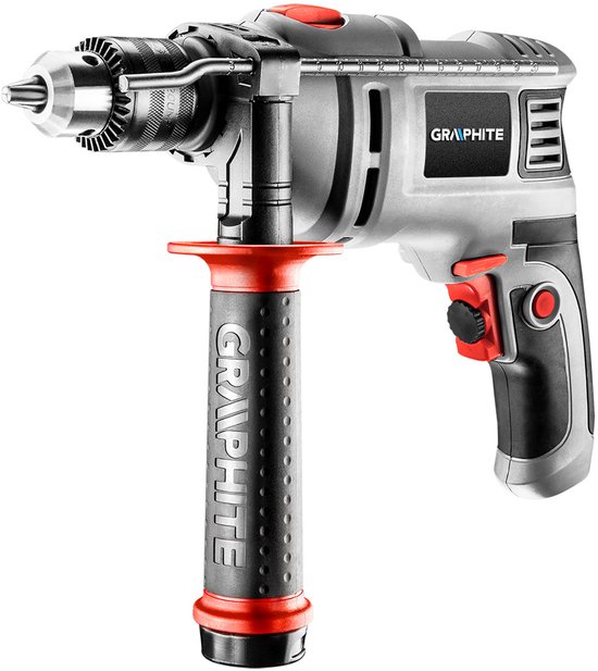 ELECTRISCHE KLOPBOORMACHINE 650W TANDKRANS BOORKOP - GRAPHITE