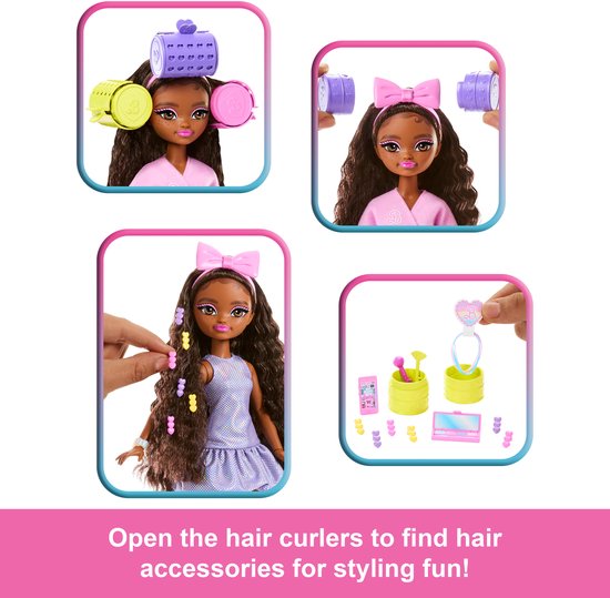 BARBIE DREAM BESTIES GA ERVOOR MET BARBIE Barbie 'Brooklyn' Pop en Accessoires van Barbie — afbeelding 2
