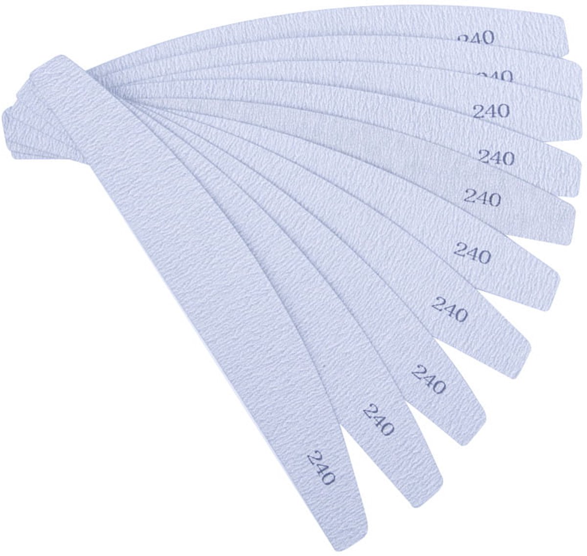 MollyLac - Vijlenset - Zebrakleur - Gradatie 240 - 10 Stuks
