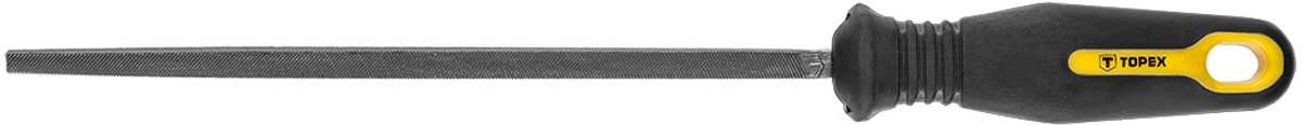 TOPEX - Vierkante Metalen Vijl - 200 mm - Ergonomische Handgreep