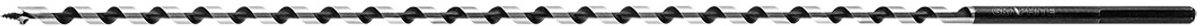 Graphite Serie - Spiral Boor voor Hout - 8mm x 400mm - Zeskantige Schacht