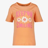 TwoDay meisjes T-shirt met opdruk oranje - Maat 92