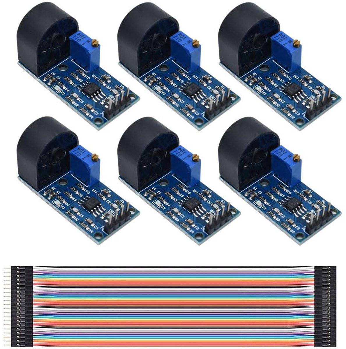 AC Stroom Sensor Module - Stroomomvormer PCB - Stroom Meten - ZMCT103C Omvormer - 5A Bereik - Niet gespecificeerd
