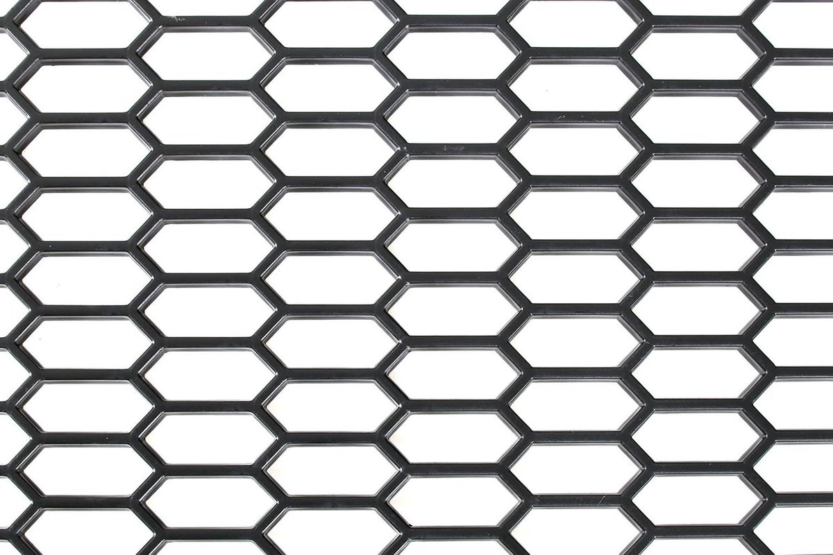 Grillrooster - Net Gaas - Auto Tuning - Technisch Polymeer - 120 x 40 cm - Zwart