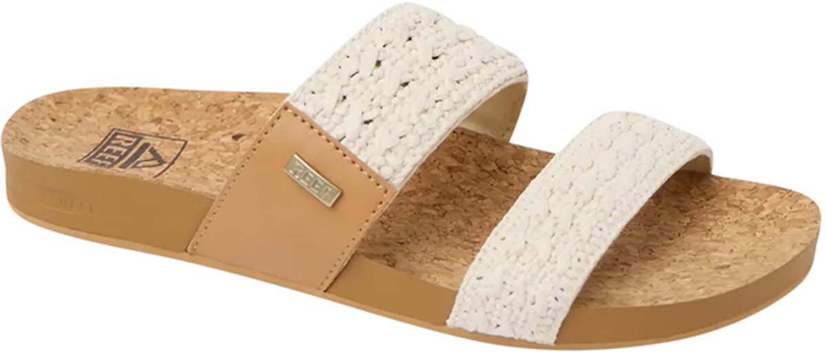 REEF DAMES SLIPPERS MULTI CJ8646-61 CUSHION VISTA SHERBET MULTI Beige