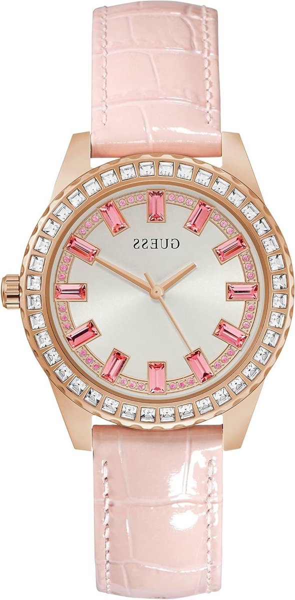 Dameshorloge - Armbandhorloge - Tijdweergave - Limited Edition - One Size - Roze-Roségoud