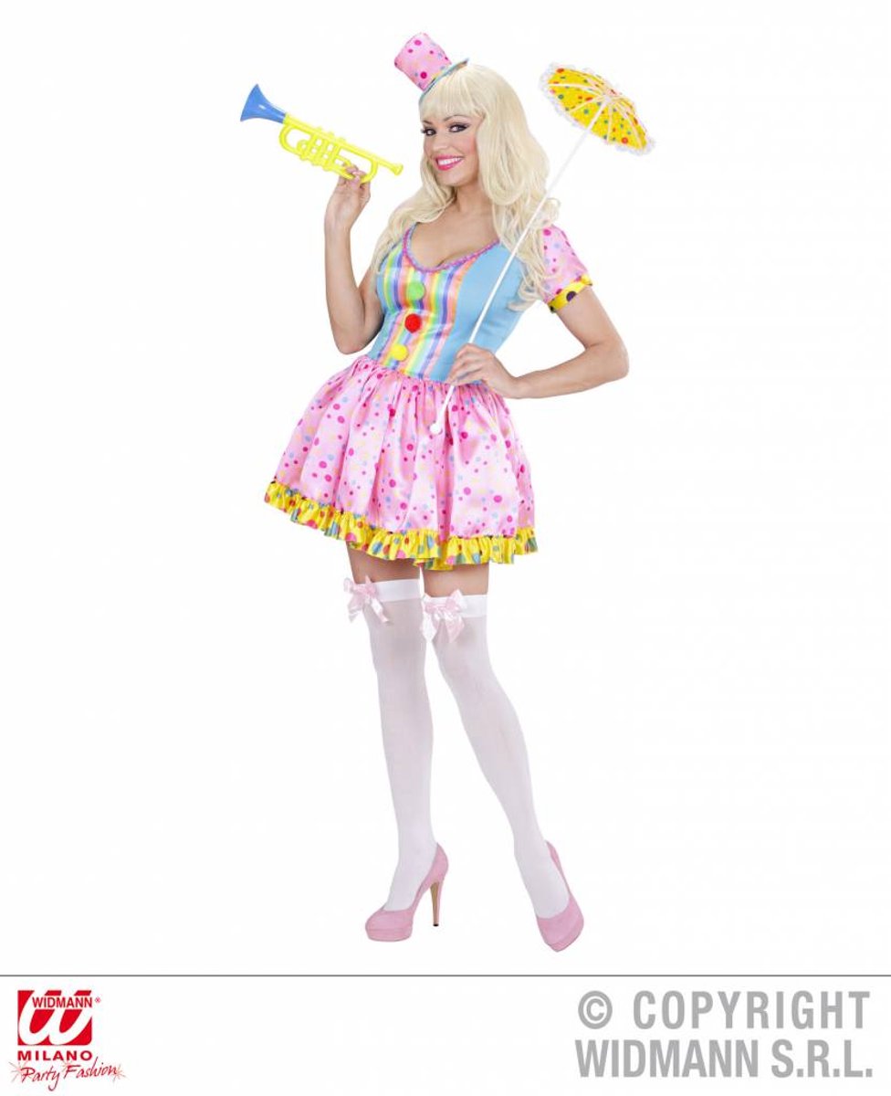 Clown Fantasy meisje - Maat S