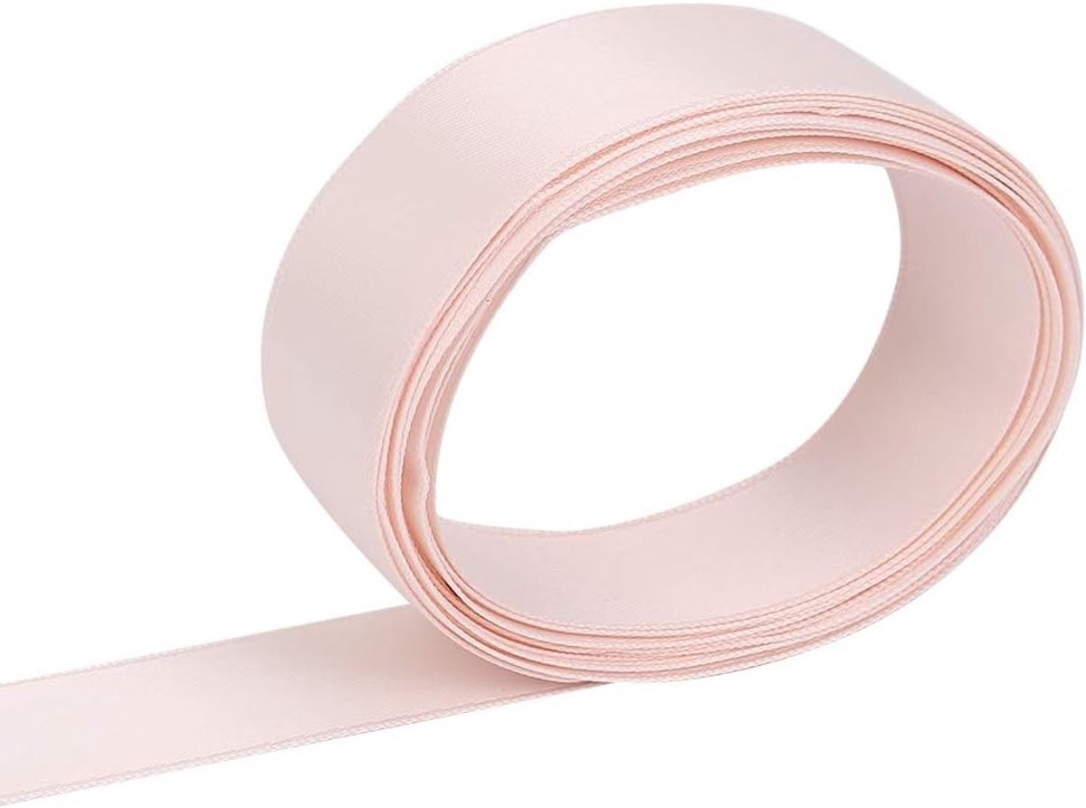 Satin balletdansschoenen met lint, roze balletschoenen voor dames, dansaccessoires en lintrollen