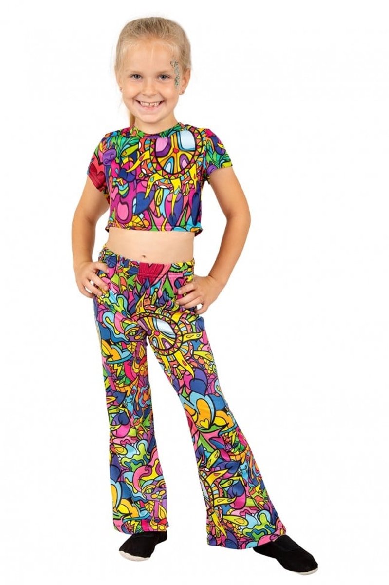 Flared Broek Colorful Dream Kind - Maat 152