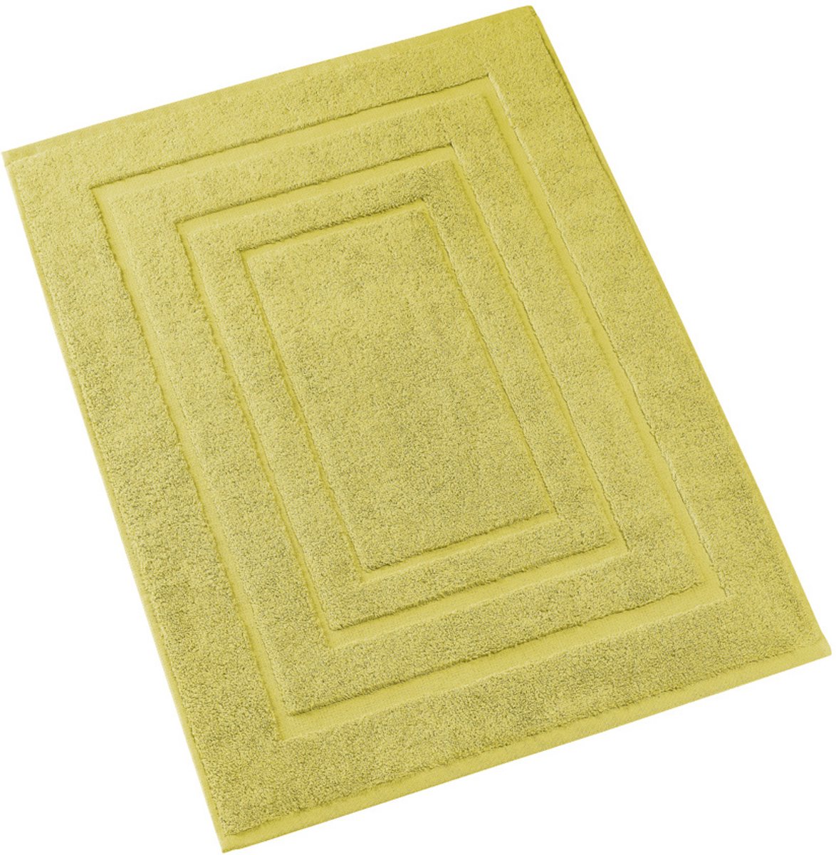 De Witte Lietaer Badmat Pacifique Warm Olive - 50 x 75 cm - Groen - Katoen
