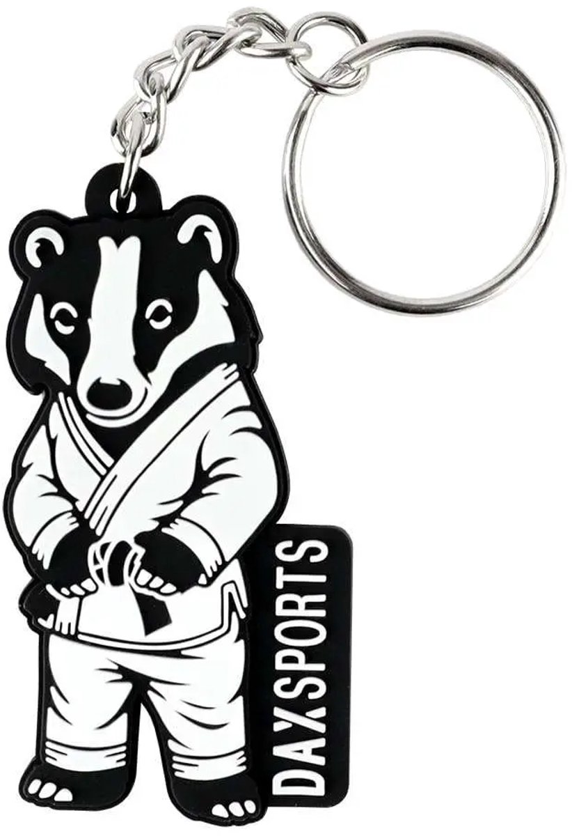 Sleutelhanger Rubber Martial Arts Das in gi
