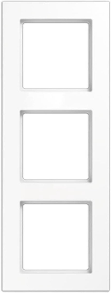 Designframe - Combinatieframe - Afdekken Schakelaars - Horizontale Verticale Combinaties - 84 mm x 226 mm - Alpine wit