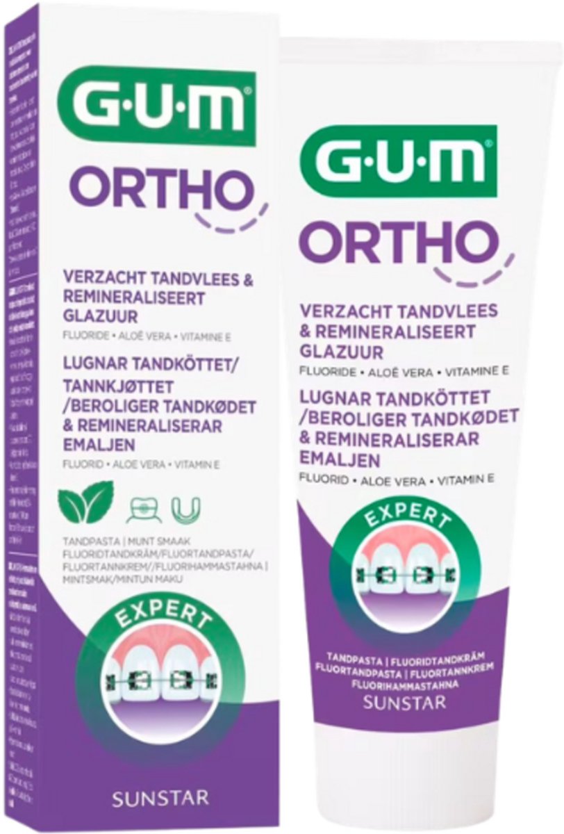 GUM Ortho Tandpasta - 75 ml