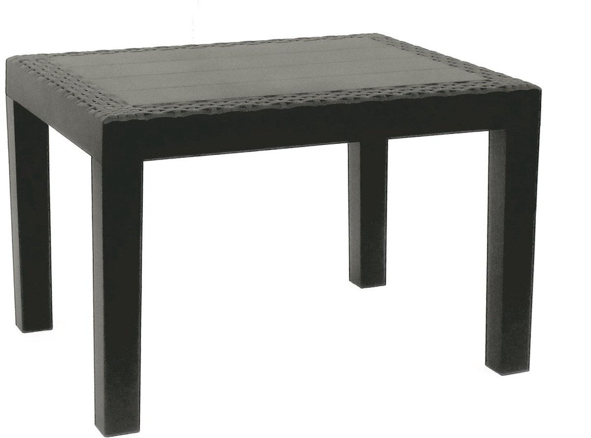 Tuintafel Jack - 59 x 46 x 40 cm - Polypropyleen - Antraciet thumbnail 4