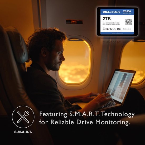 Interne SSD - Harde schijf - Sneller werken - Hoge schokbestendigheid - 2 TB - XG550 van Merkloos — afbeelding 4