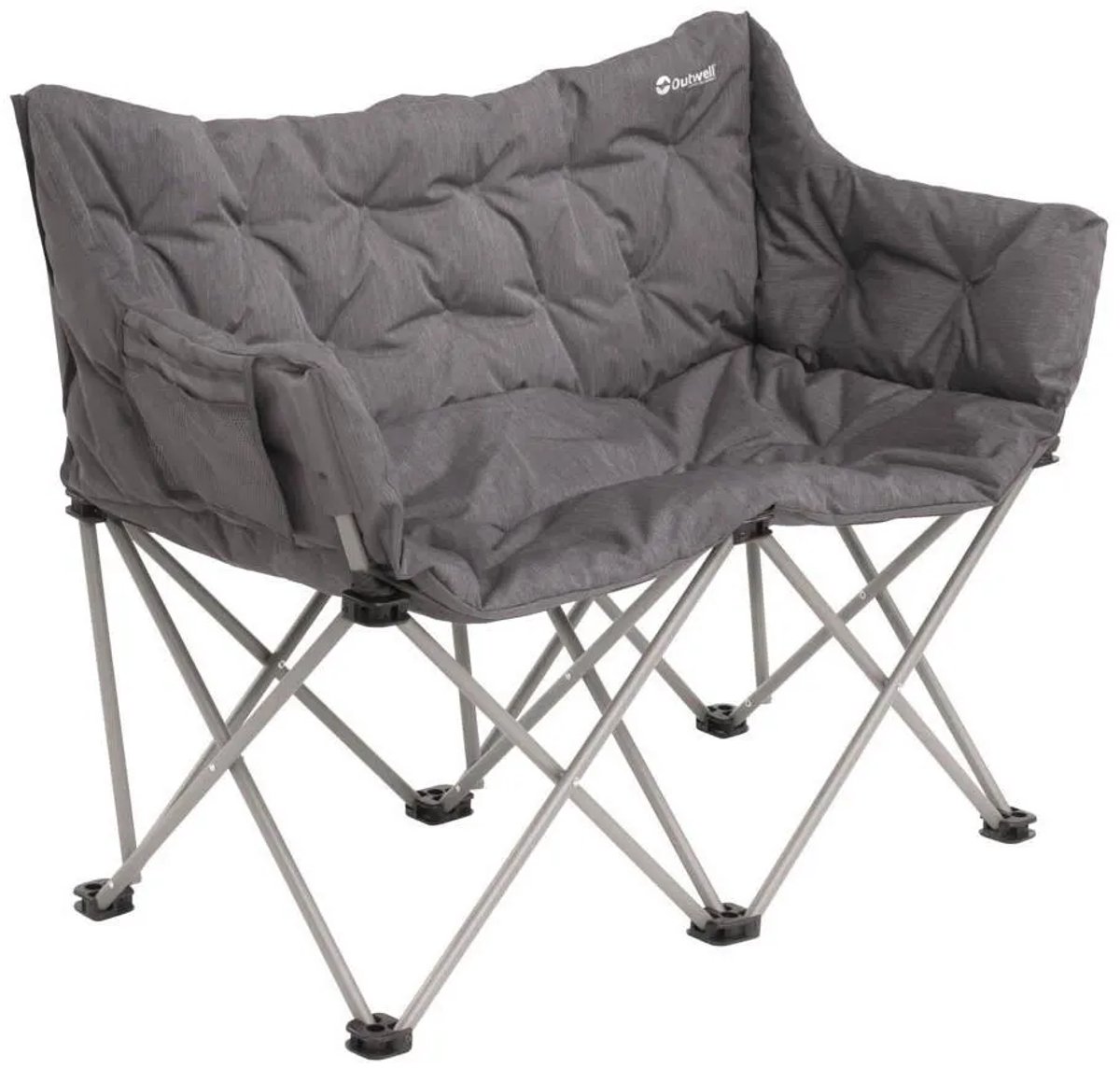 Outwell Campingstoel - 2-zits - Sardis - Lake - grijs