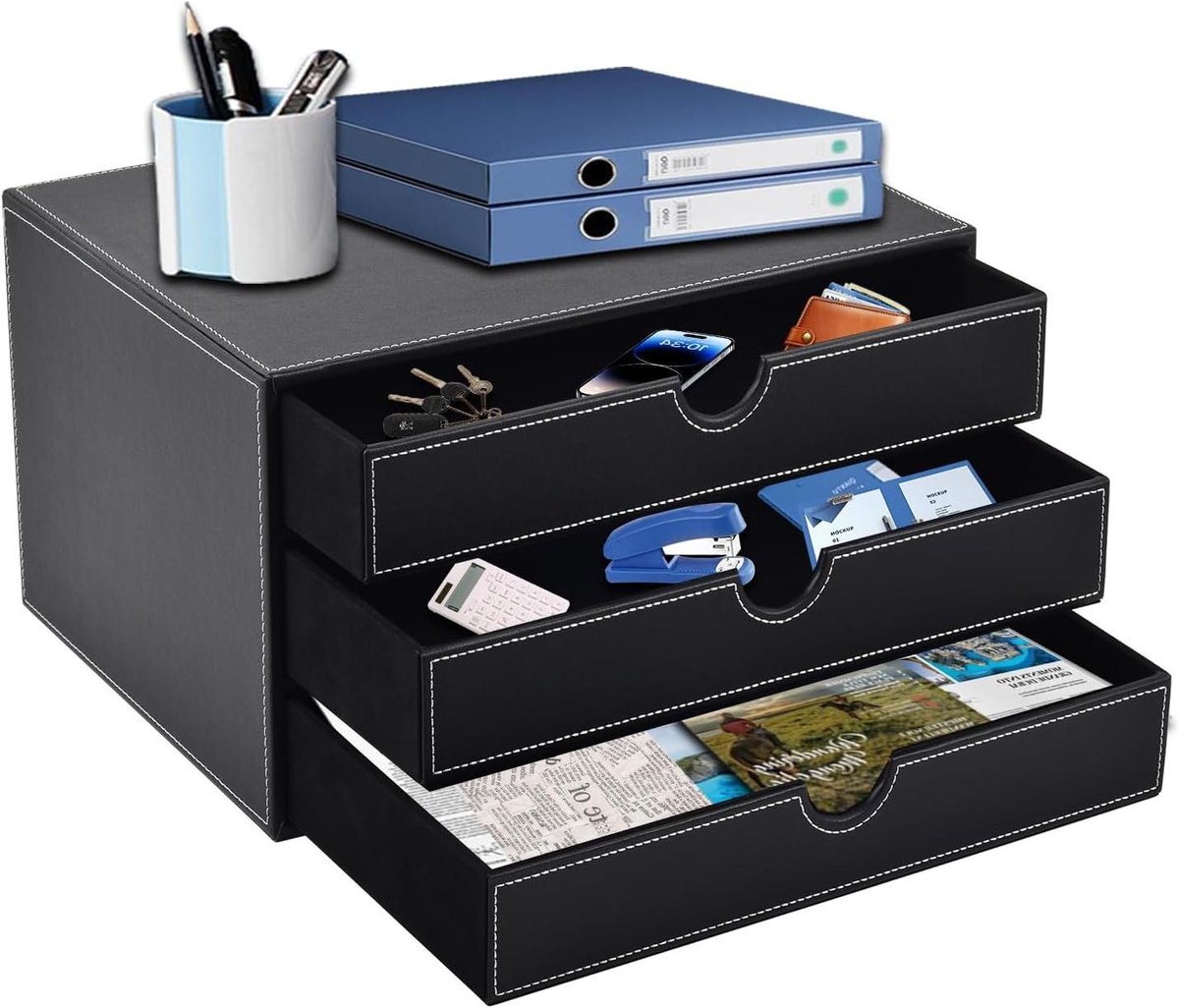 Ladenkastje - Ladeblok Bureau Organizer - Archiefkast - opbergvak