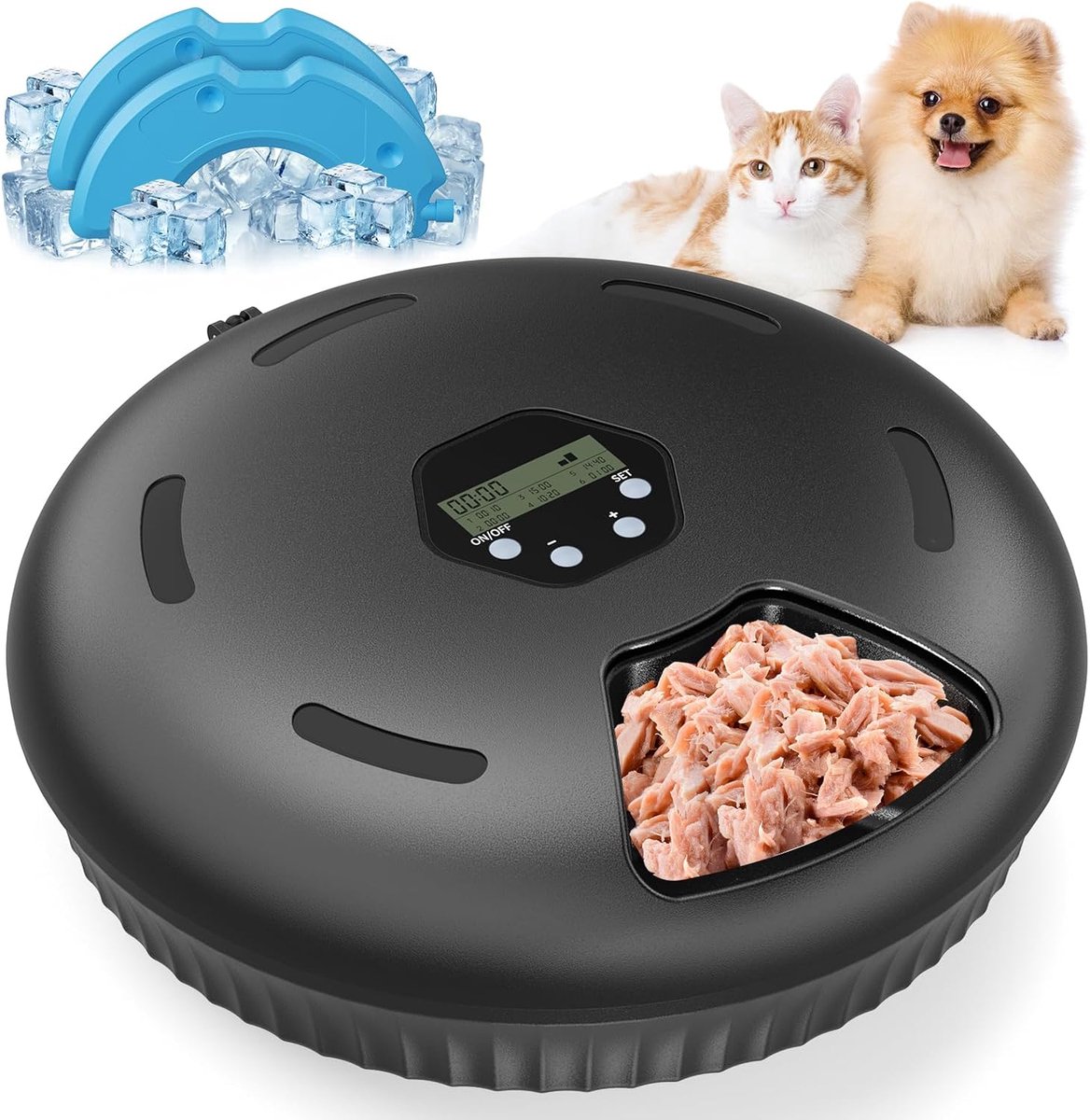 Shenzhen Haorui Automatische Kattenvoerbak met Timer 1200ml - Shenzhen Haorui Industrial Technology Co., - €124,95