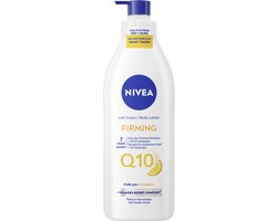 NIVEA Q10 Verstevigende Bodylotion met Pomp - Lotion met Vitamine C - Bodycrème - 72 uur Hydratatie - Voor Normale Huid - 400 ml