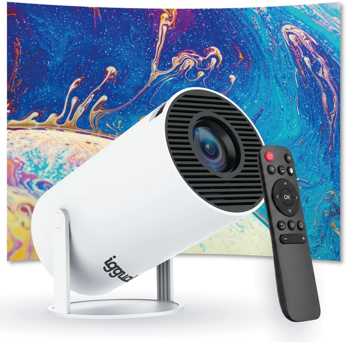 Projector iggual 120 Lm 720 px 1280 x 720 px