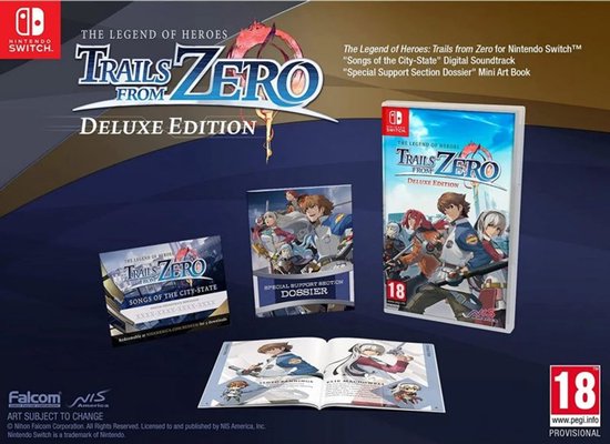 The Legend of Heroes Trails from Zero-Deluxe Edition (Switch) Nieuw