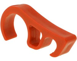 Motorfiets Remhendelhaak - Remvergrendeling Gesp - Voorkom Parkeerschade - Universele Pasvorm - 9 x 4 x 1.5 cm - Oranje
