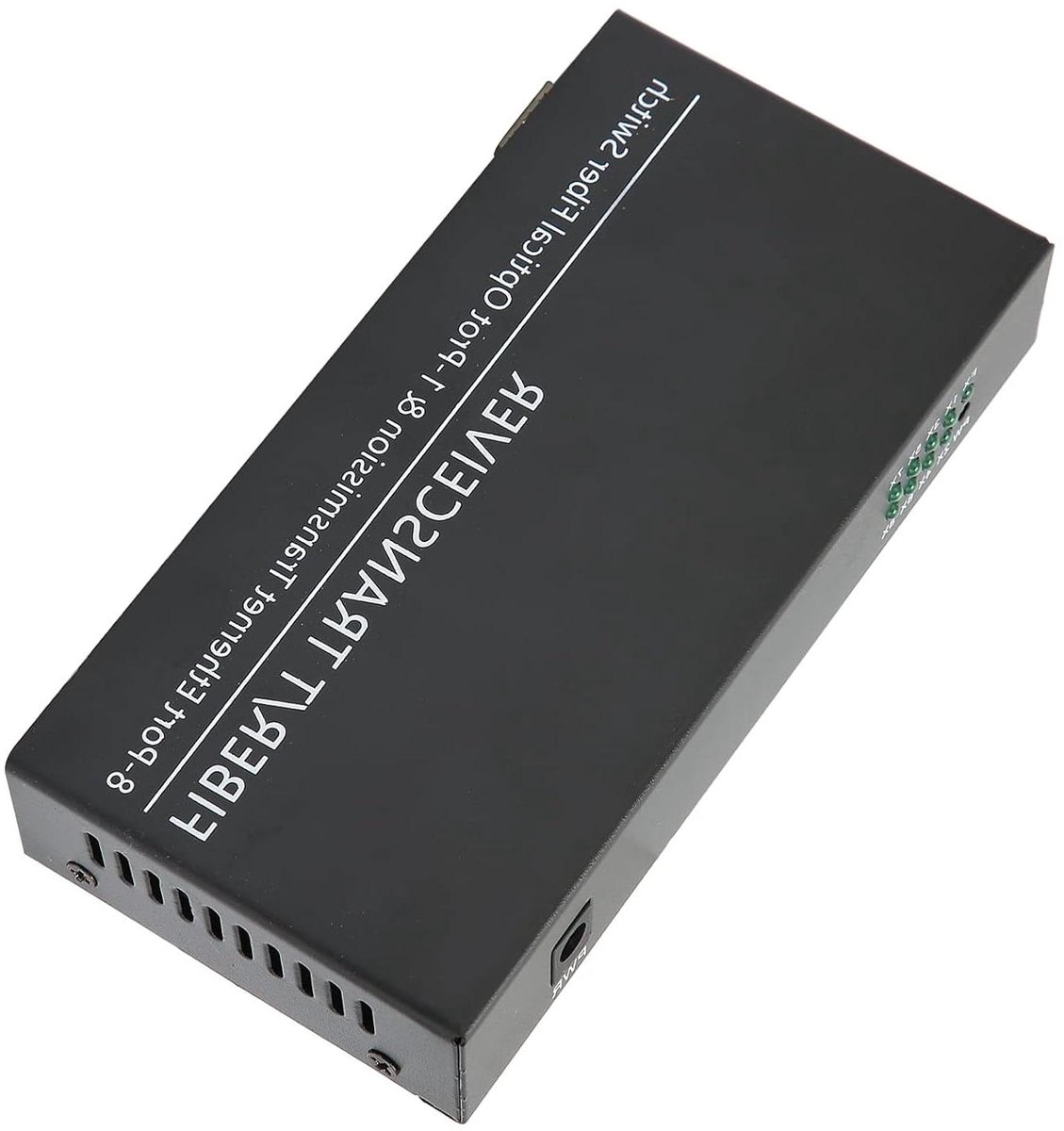 Gigabit Switch - Mediaconverter Netwerkswitch - Signaalconversie Netwerk - 1 Fiber SC Interface - 10/100/1000M Adaptief - Zilver