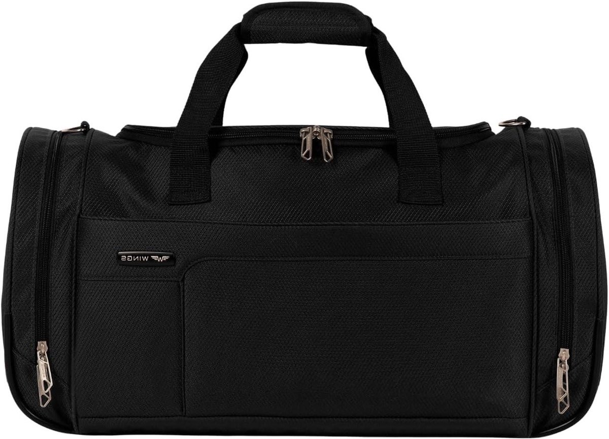 Reistas - Weekender Bag - Weekend Trips - Lichtgewicht Duurzaam - 37 Liter - Zwart