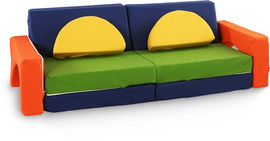 Creatieve Speelbank Set voor Kinderen - 10-Delig - Multifunctioneel - Wasbare Hoezen - Veilig en Duurzaam - Perfect voor Spelen en Slapen van MKS. — afbeelding 3