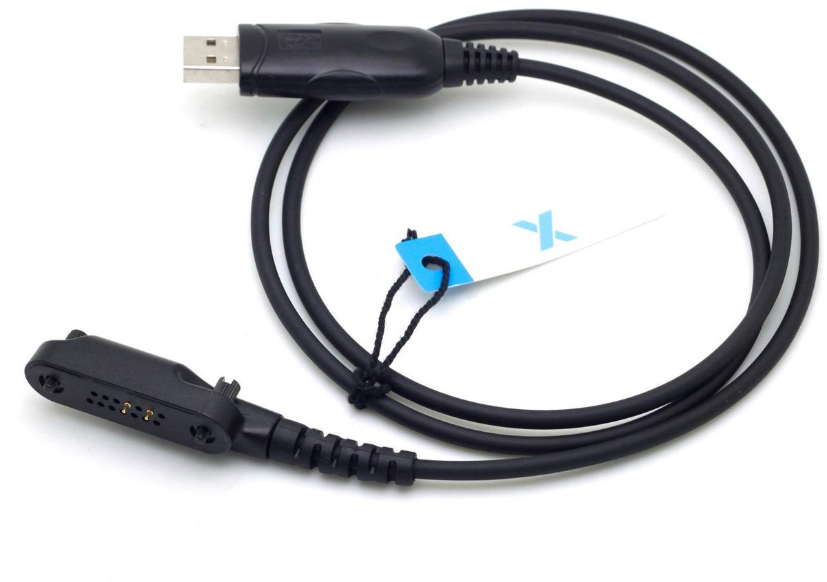 Programmeer Kabel - Radio Kabel - Radio Instellen - Directe USB Connectie - 176 cm - Zwart