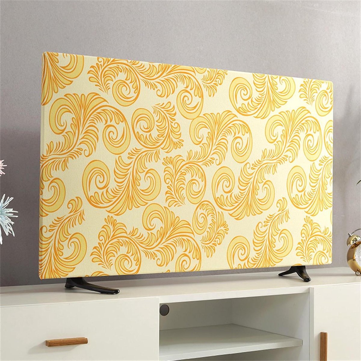 TV Stofkap - Schermbeschermer - TV Beschermen - Half-Bedekt Achterkant - 19-70 inch - Paisley