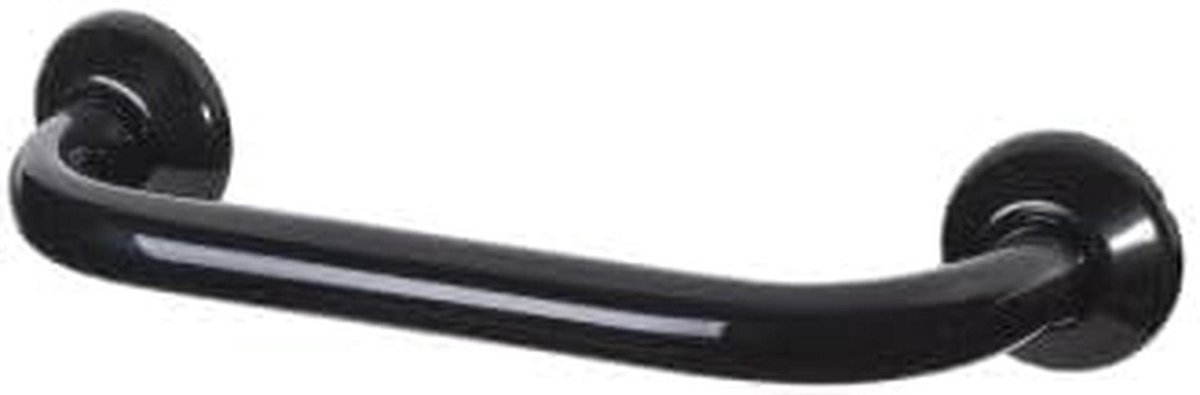 Badkamerhandgreep - Steunbeugel Douche - Veiligheid in Huis - Robuuste Stabiele Uitvoering - 25 cm - Zwart