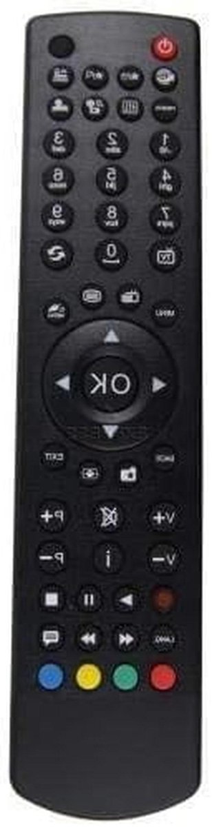 Afstandsbediening - Universele afstandsbediening - TV bedienen - Origineel model - 10 Meter bereik - Zwart
