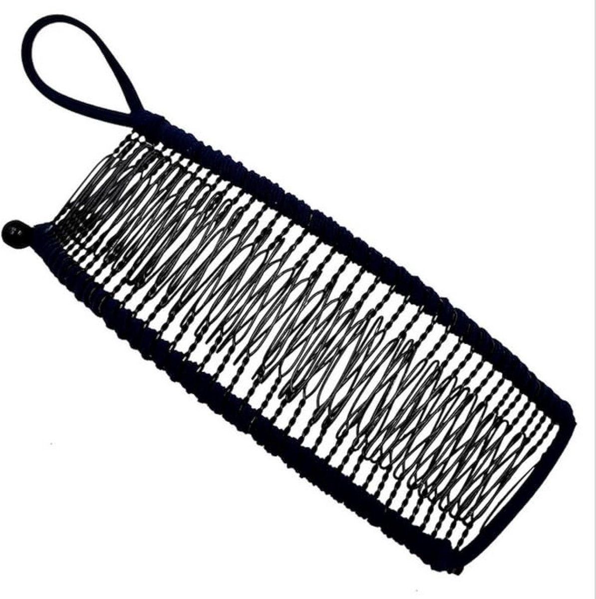 Haarkam Clip - Bananenclip - Haar Stijlen - Dubbele Inzet - 12 cm - Zwart