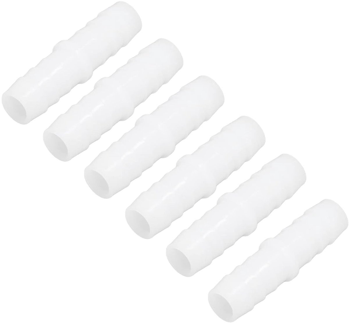 Plastic Slangfittingen voor Aquaria - 10 Stuks, 14-14mm Verbinding, Duurzaam en Flexibel