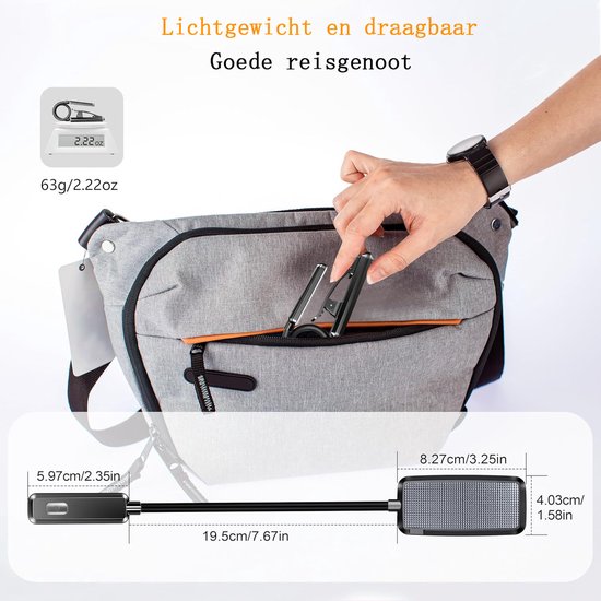 Sander Shop 9 LED Clip op Boek Licht, 3 Eye-Protecting Modes Flexibele Leeslamp Boek Lamp (Warm&Cool Wit Licht) -Traploos Dimmen, Oplaadbaar, Lange Batterijlevensduur, 4-Level Power Indicator van sander-shop — afbeelding 2