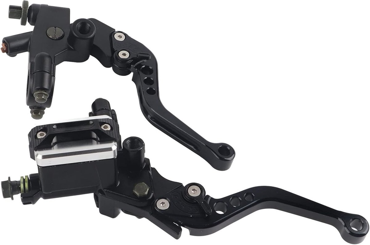 Universele Koppeling Hefboom voor Motorfiets - 7/8 inch (22mm) Remhevel, Hoogwaardige Master Cylinder, Duurzaam en Betrouwbaar