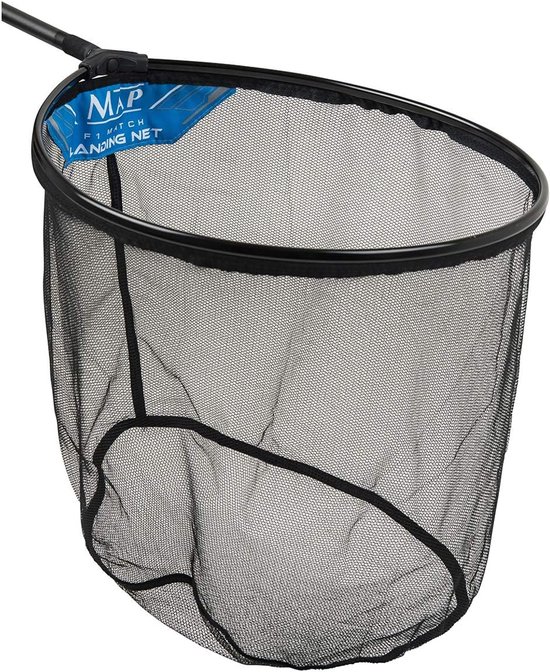 Visnet - Schepnet landingsnet - Vissen - Verstevigd frame - 14 inch - Zwart van Merkloos — afbeelding 2