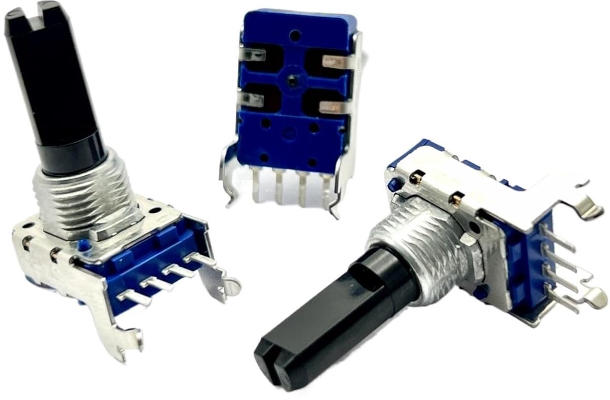 Potentiometer - Volume regelaar - Audio aanpassing - Halve schacht ontwerp - 20mm lengte