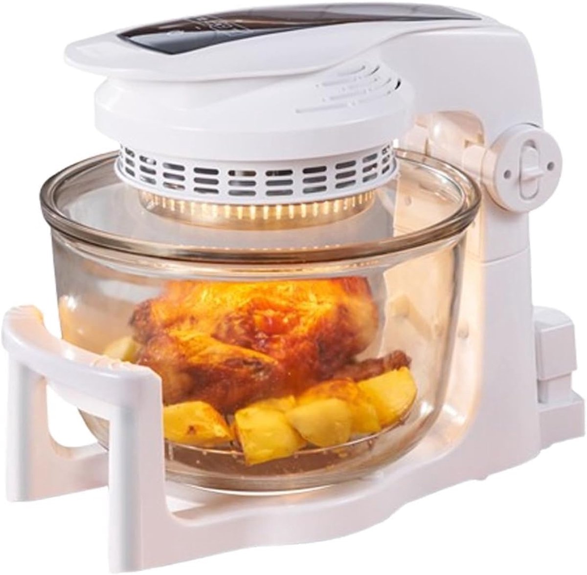 Heteluchtfriteuse - Airfryer Oven - Gezond Koken - Kijkvenster - 10 Liter